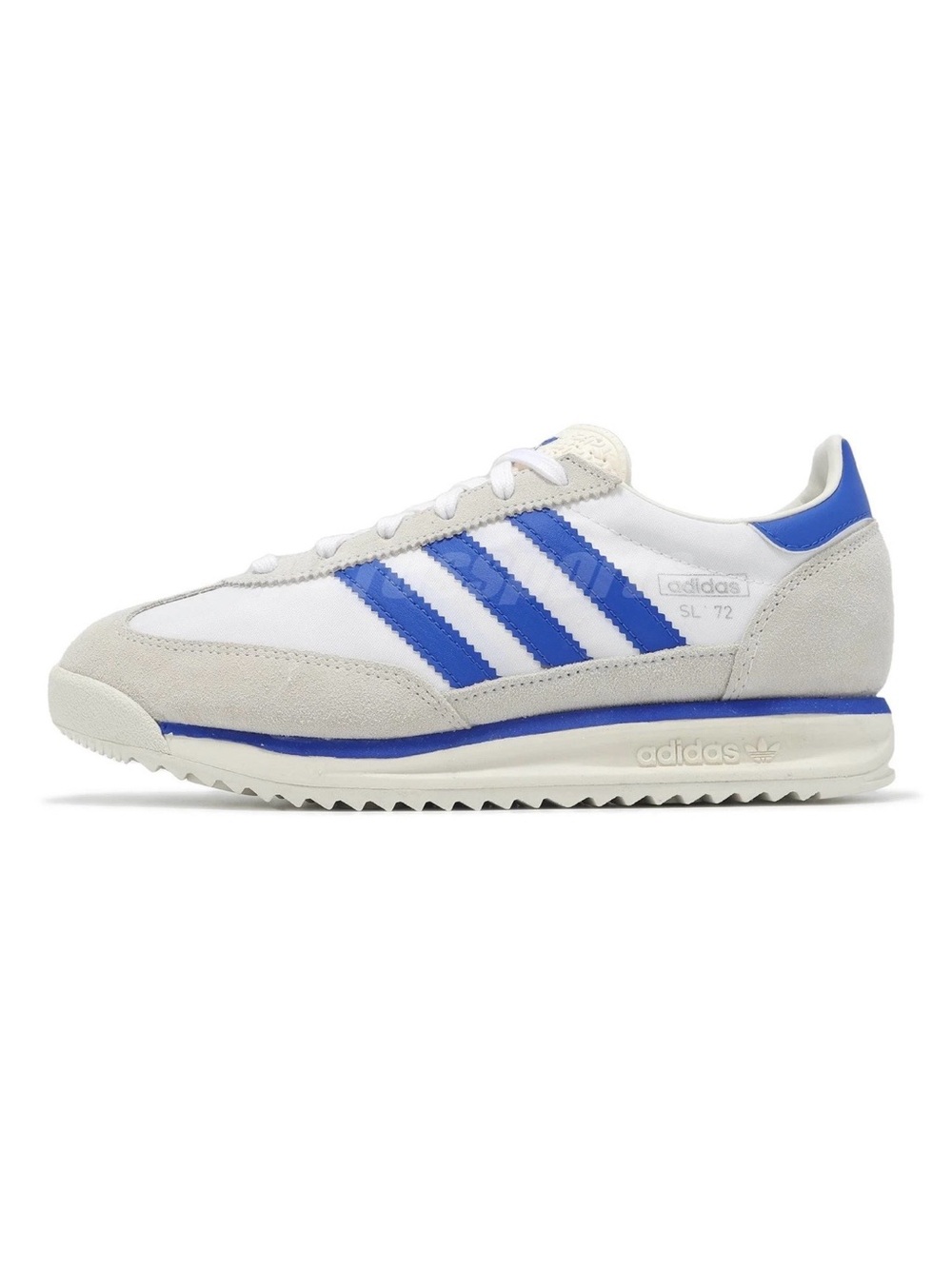 adidas SL 72 Classic Runner in White & Blue
